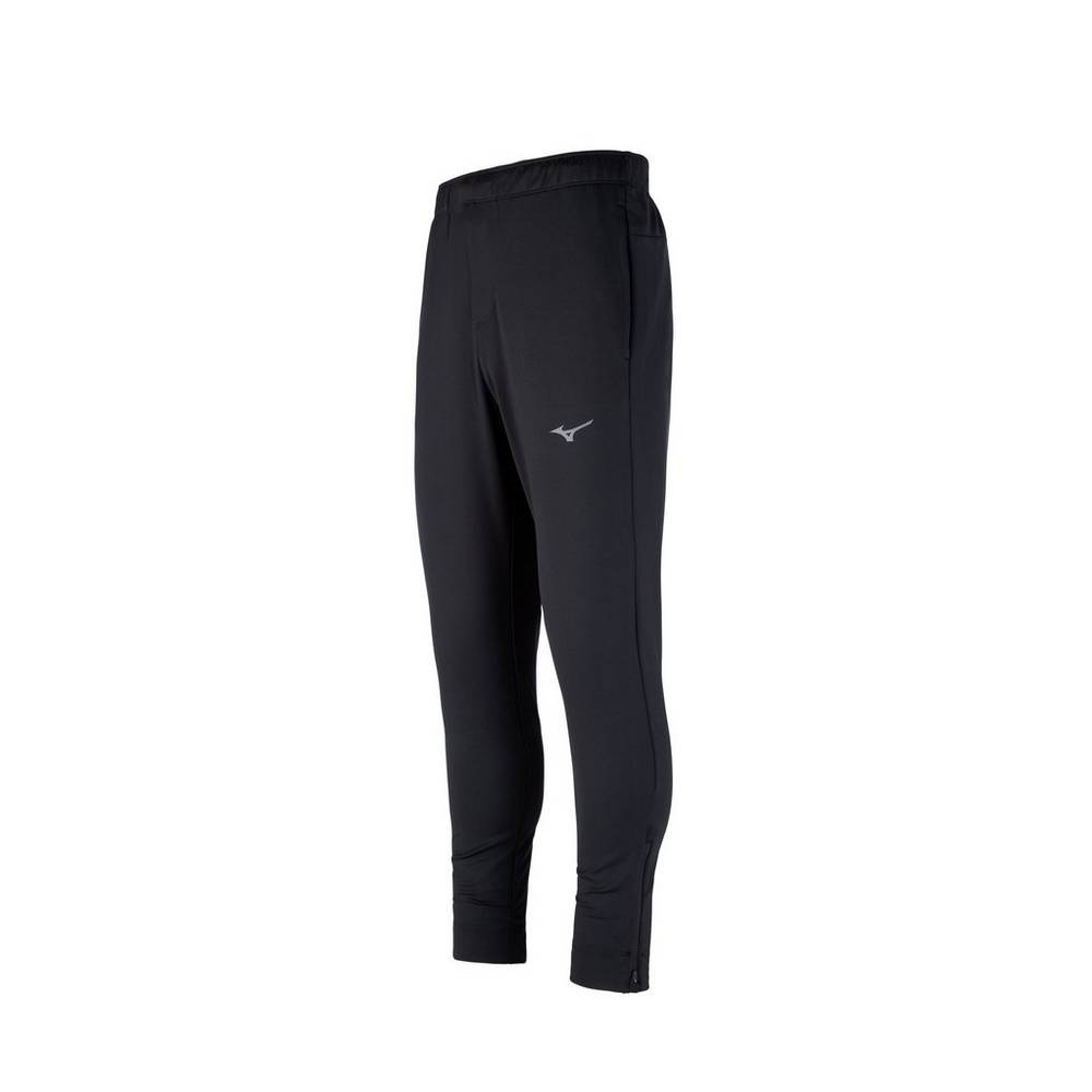 Panske Tepláky Mizuno Alpha Quest Trainer Čierne Vypredaj MDLY84965